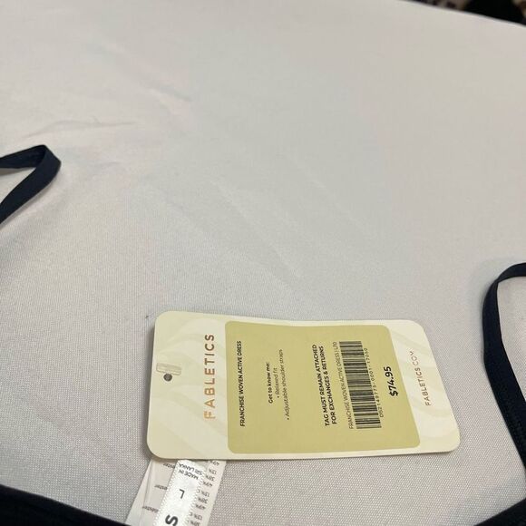 NWT Fabletics Franchise Woven Active Dress Black Size Large New - Picture 4 of 7